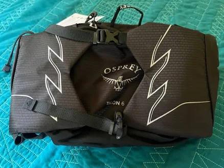 Osprey Talon 6 Hiking/Multi-Sport Waistpack In black