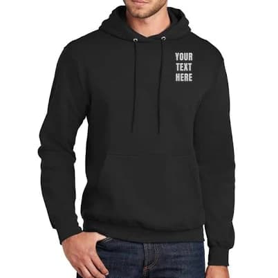 Custom Embroidered Sweatshirt Hoodie