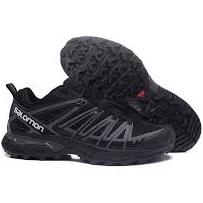 Salomon X ULTRA 3 GTX Waterproof In Black Deep Gray Shoe For Men