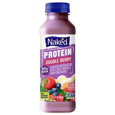 Naked Double Berry Protein Juice Smoothie