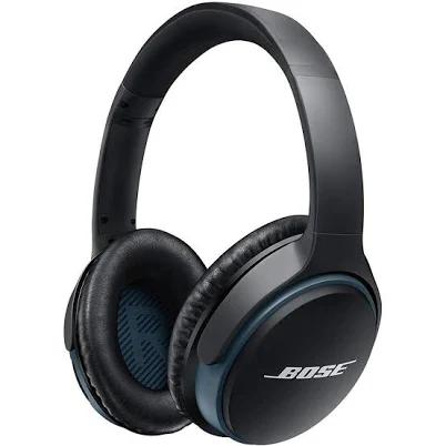 Bose SoundLink Wireless Around-Ear Headphones II Noise cancelling Headphone Bluetooth with microphone - Black/Blue