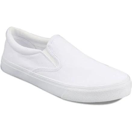 No Boundaries Women's Twin Gore Canvas Slip On Sneakers