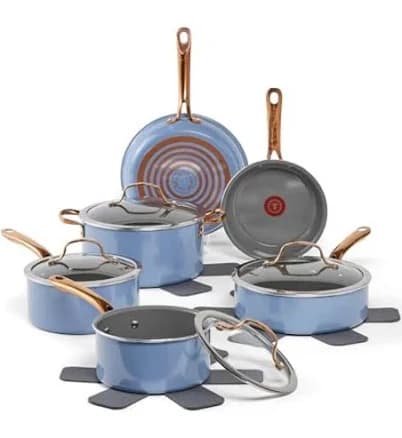 T-fal Preserve Ceramic Non-Stick Cookware Set