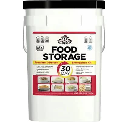 Augason Farms 30-Day Emergency Food Storage Supply