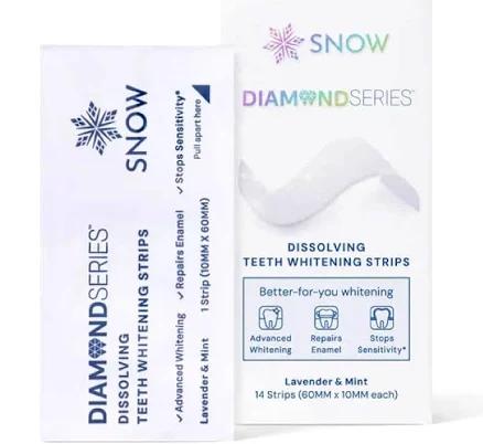 DiamondSeries Dissolving Teeth Whitening Strips