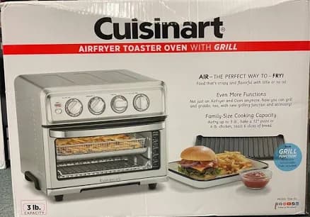 Cuisinart Air Fryer Toaster Oven W/grill - Stainless Steel - Toa-70