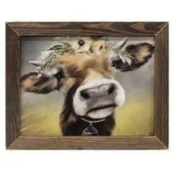 Moo Moo Framed Print