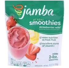 Jamba At Home Smoothies Strawberries Wild 8 oz