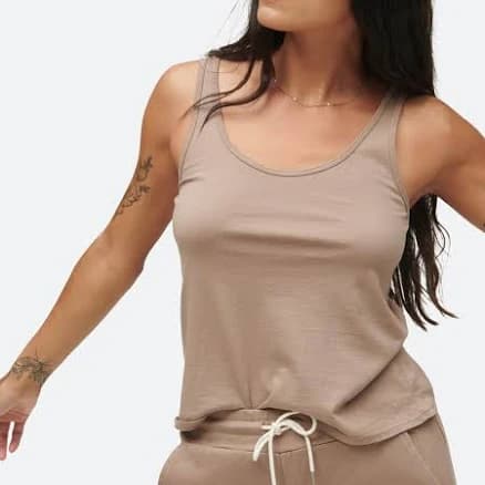 Mate The Label Organic Cotton Layering Tank