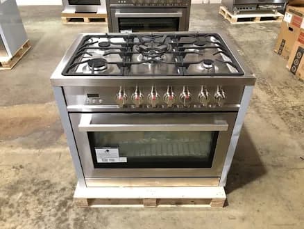36 In. 220/240 V Dual Fuel Range 5 Burners (open Box, Cosmetic