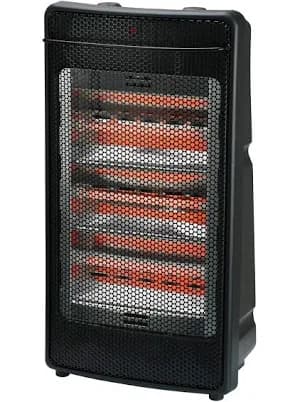 Utilitech Up to 1500-Watt Infrared Quartz Tower Indoor Electric Space Heater with Thermostat