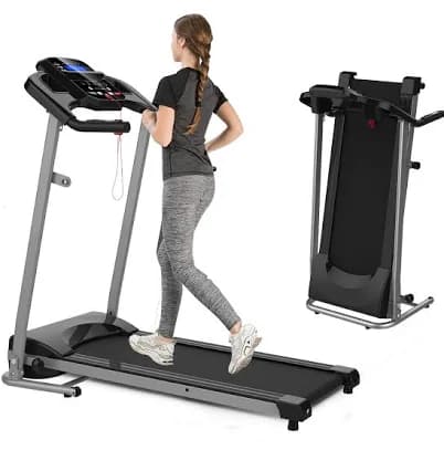 Home Foldable Treadmill with Incline, Folding Treadmill for Home Workout, Electric Walking Treadmill Machine 15 Preset or Adjustable Programs 250 LB