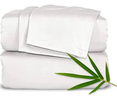 Pure Bamboo Sheets Size Bed Sheets 4 Piece Set Genuine 100% Organic Bamboo
