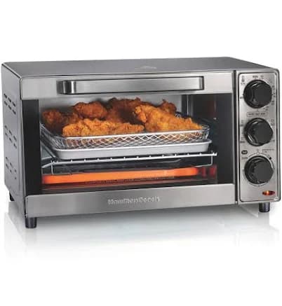 Hamilton Beach Sure-Crisp 4 Slice Air Fryer Toaster Oven