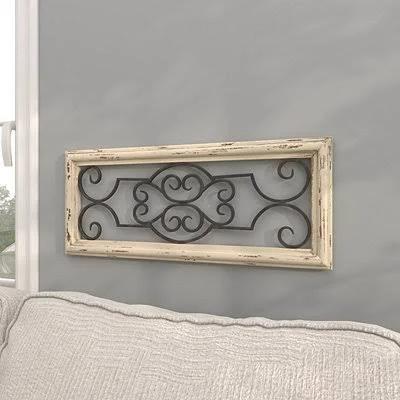 Kirkland's Home Farmhouse Scroll Wall Plaque