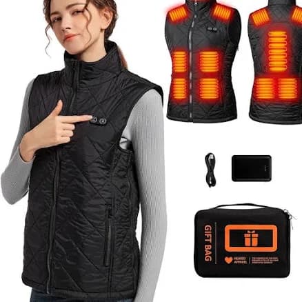 Women's Heated Vest with Battery Pack