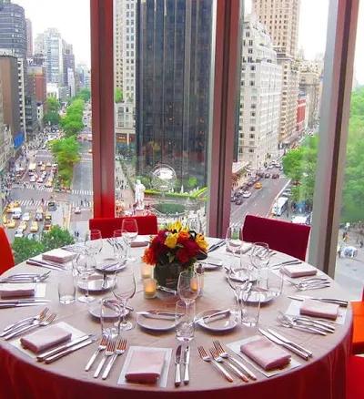 Dinner With A View: Delicious Meal For Two At Robert - New York | 1-800-Flowers Occasions Delivery