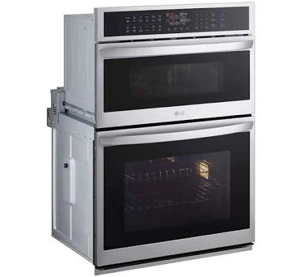 LG 1.7/ 4.7 Cu. Ft. Smart Combination Wall Oven with Instaview