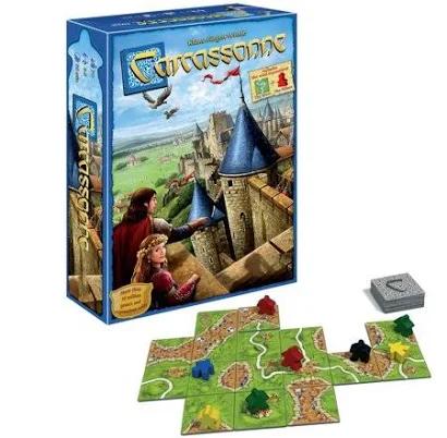 Carcassonne Strategy Board Game, Size: One size