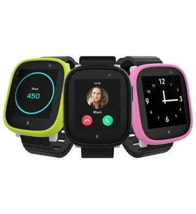 Xplora Kids' X6Play (GPS + Cellular) Smart Watch 42mm Calls, Messages, SOS, GPS Tracker, Camera, Step Counter, SIM Card - Black