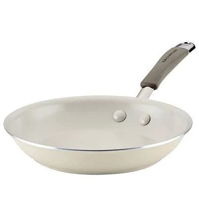 Rachael Ray Cucina Ceramic Non-Stick 8.5"" Frying Pan, Black