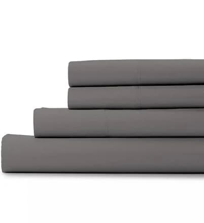 Purity Home Organic Cotton Deep Pocket Percale Sheet Set