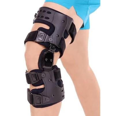 BraceAbility Osteoarthritis Unloader Knee Brace - Best Unicompartmental OA Support for Bone On Bone Arthritis Pain, Medial or Lateral Compartment