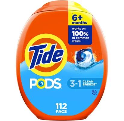 Tide Pods Laundry Detergent Soap Pacs