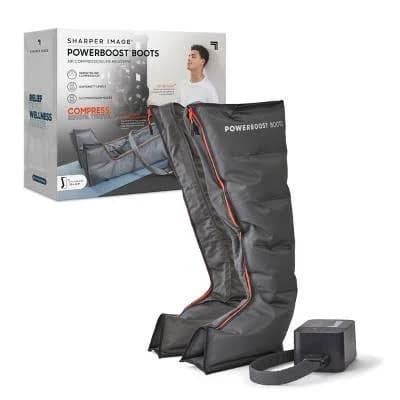 Sharper Image Powerboost Air Compression Boots
