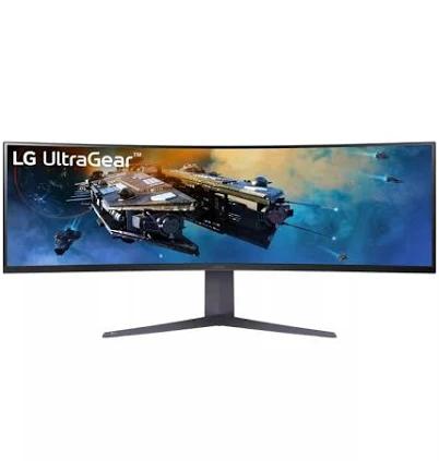 LG 45" Ultragear QHD 1ms 200Hz Curved Gaming Monitor with VESA DisplayHDR 600