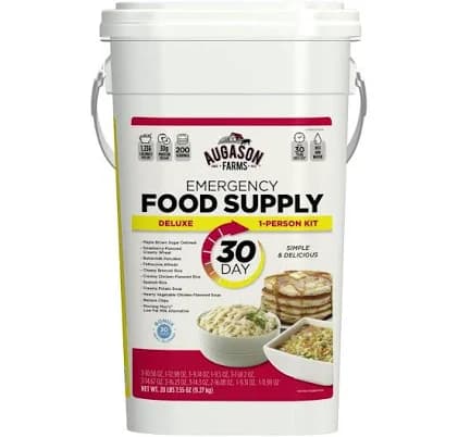 Augason Farms Deluxe Emergency 30-Day Food Supply