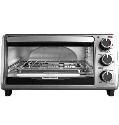 BLACK+DECKER 4 Slice Toaster Oven