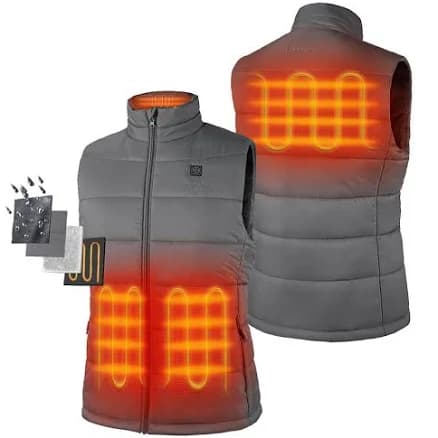 ororo Men's Classic Heated Vest with 10 Hours of Warmth
