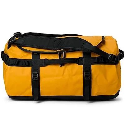 The North Face Base Camp Duffel 1--S Duffel Bags Summit Gold/TNF Black-NPF, Mesh/Polyester