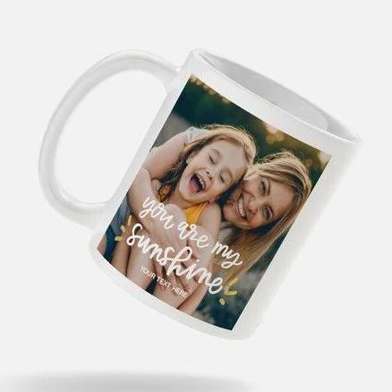 Photo Coffee Mugs | No Min. Qty | 11oz | VistaPrint | Design: White, Family, Theme, Style, Fun & Whimsical, Mother's Day