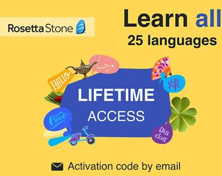 The Unlimited Lifetime Learning Subscription Bundle ft. Rosetta Stone