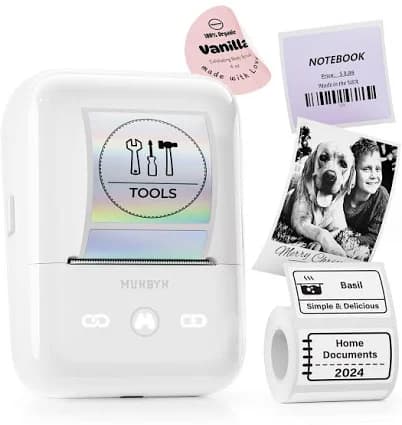 MUNBYN FM226 Bluetooth Portable Label Maker