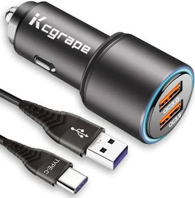 36W Dual Quick Charge 3.0 USB Car Charger