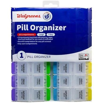 Small Pill Organizer 7 Day