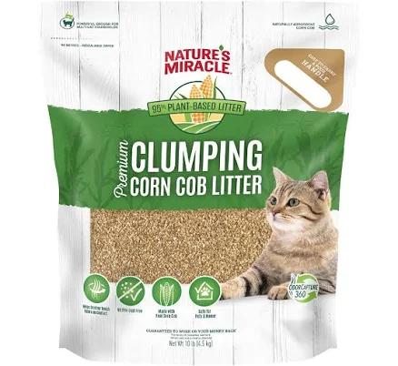 Nature's Miracle Premium Clumping Corn Cob Litter