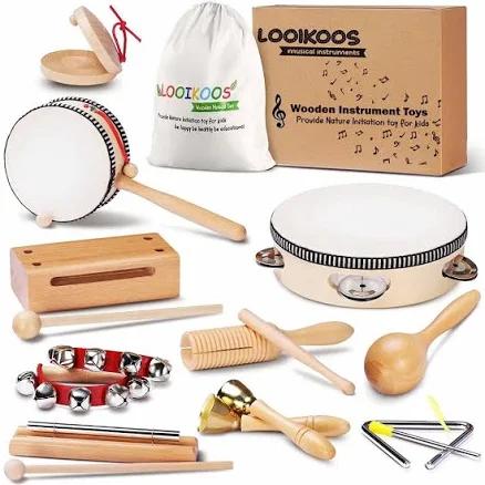 LOOIKOOS Toddler Musical Instruments