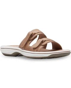 Clarks Women's Cloudsteppers Breeze Piper Slide Sandals