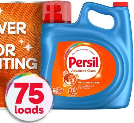 Persil Advanced Clean Oxi + Odor Power Liquid Laundry Detergent