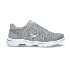 Skechers Women's GOwalk 5 True Lace-up Athletic Sneaker (Wide Width Available), Multicolor
