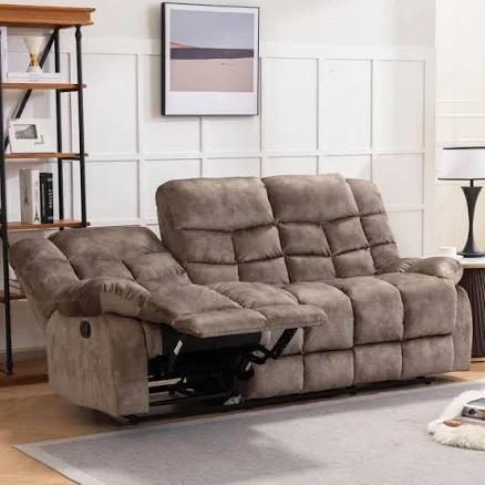 Red Barrel Studio Edilmar Manual Reclining Sofa