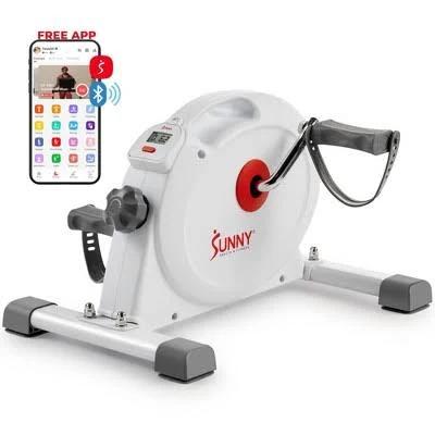 Sunny Health & Fitness Under Desk Smart Mini Exercise Bike