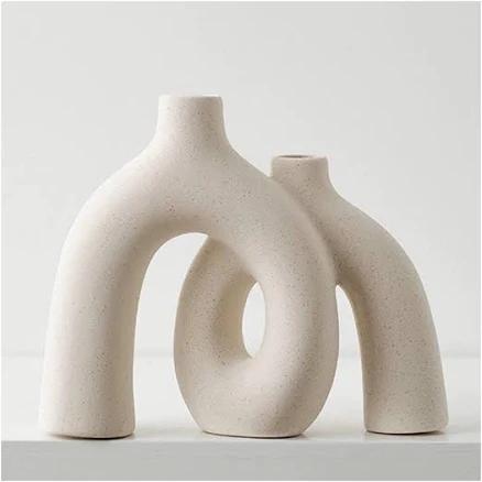 Jonronboci Hug Donut Decorative Vase Set