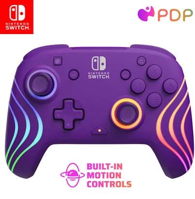 PDP Afterglow Wave Wireless Controller for Nintendo Switch