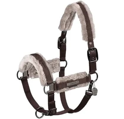 Eskadron Platinum Girth Faux Fur Headcollar
