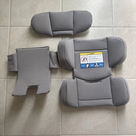 Nuna Rava Seat Cushions 3 Piece Grey